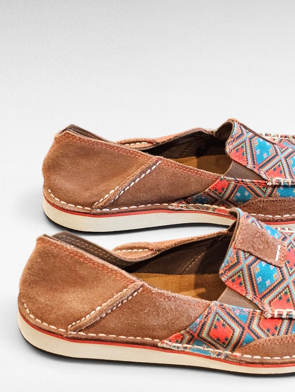 Ariat Southwestern Print Slip On Cruiser Loafers Size 8.5B - Picture 7 of 15